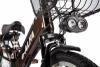 Велогибрид Eltreco e-ALFA L коричневый - 010823-0211