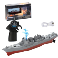 Радиоуправляемый военный корабль эсминец Арли Берк USS Fitzgerald масштаб 1:72, 2.4G - HC803A