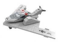 Конструктор серии *Армия* Самолёт-невидимка F-2, 229 деталей - 22506