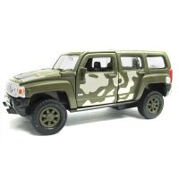 Модель военной машины Hummer H3 масштаб 1:34-39 - 43629CM