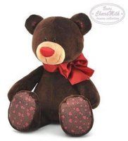 Мягкая игрушка Orange Toys Медведь Choco сидячий 20 см - С004|20