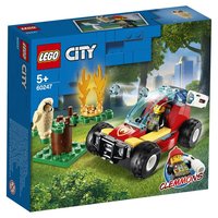 Конструктор LEGO City Fire Лесные пожарные - 60247