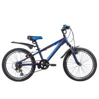 Велосипед Novatrack Lumen 20*, синий - 20AH6V.LUMEN.BL9