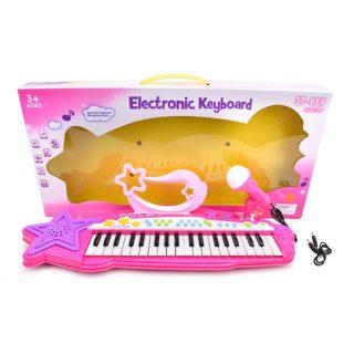 Синтезатор Little Star 37 клавиш, запись, микрофон, MP3 - MTK005G