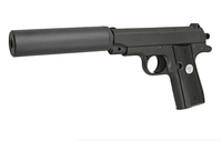 Пистолет металлический CS toys Colt Commander (пневматика, 27,5 см) - G.2A