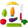 Игровой набор ABtoys Помогаю маме Продукты для резки на липучках 15 предметов - PT-01536
