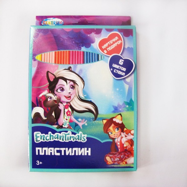 Пластилин *Enchantimals*, 6 цветов - 88615