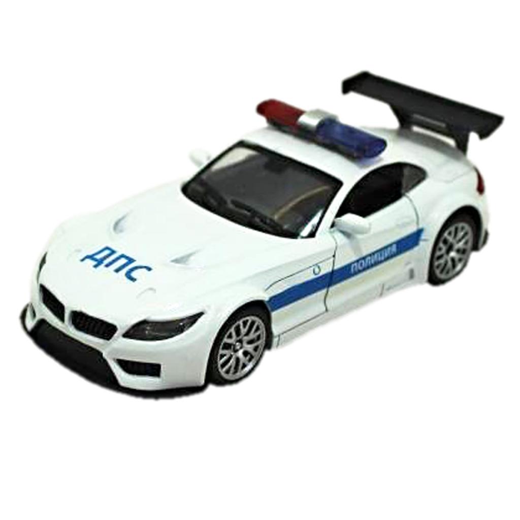 Машина металлическая HOFFMANN 49513 Полиция 1:33, инерционная - 49513