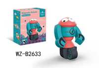 Конструктор магнитный Junfa Toys Робот, 7 элементов - 319j
