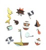 Пазл Woodlandtoys Кораблик, 112 элементов - 147101