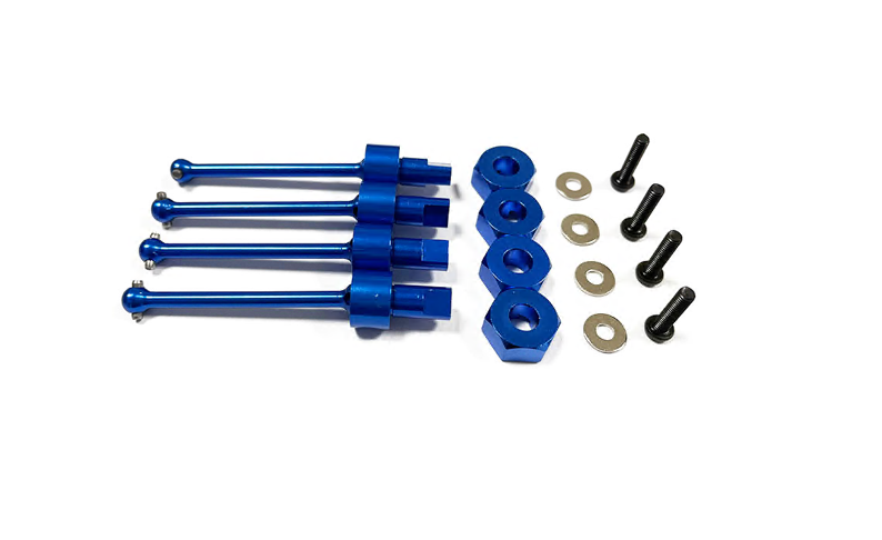 Driveshaft assembly, front &amp; rear, 6061-T6 aluminum - CTW-D2-7650NB