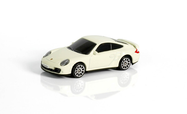 Машина металлическая RMZ City Porsche 911 Turbo масштаб 1:64, белый - 344019S-WH-no