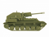 Сборная модель Советская САУ СУ-76М масштаб 1:100 - 6239з