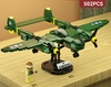 Конструктор RTOY Military Zone Самолёты *Тяжелый истребитель P-38*, 502 элемента - JK9160
