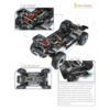 Радиоуправляемая модель трофи Yikong 4082 V3 crawler Rubikon (Cement Gray) ARTR масштаб 1:8 - YK-4082V3-CG