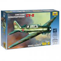 Сборная модель Zvezda *Советский бомбардировщик СУ-2*, масштаб 1:48 - 4805з