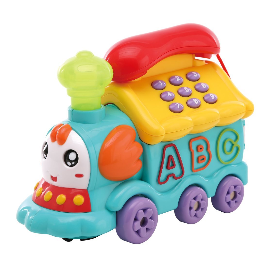 Игрушка *Паровозик*: ездит, свет, мелодии, звуки - 691194