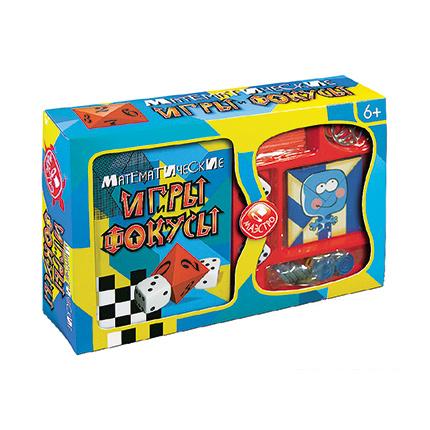 Игровой набор Новый формат Математические игры и фокусы - 80110