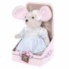 Мягкая игрушка Fluffy Family Мышка шарнирная Вaby mouse *Капелька*  в платье - 681209