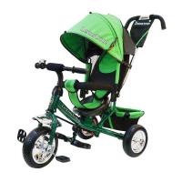 Велосипед трехколесный Lexus Trike надувные колеса 10* и 8* - 950-108-GREEN