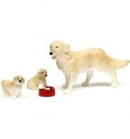 Набор фигурок Lundby Пес семьи со щенками - LB_60805500