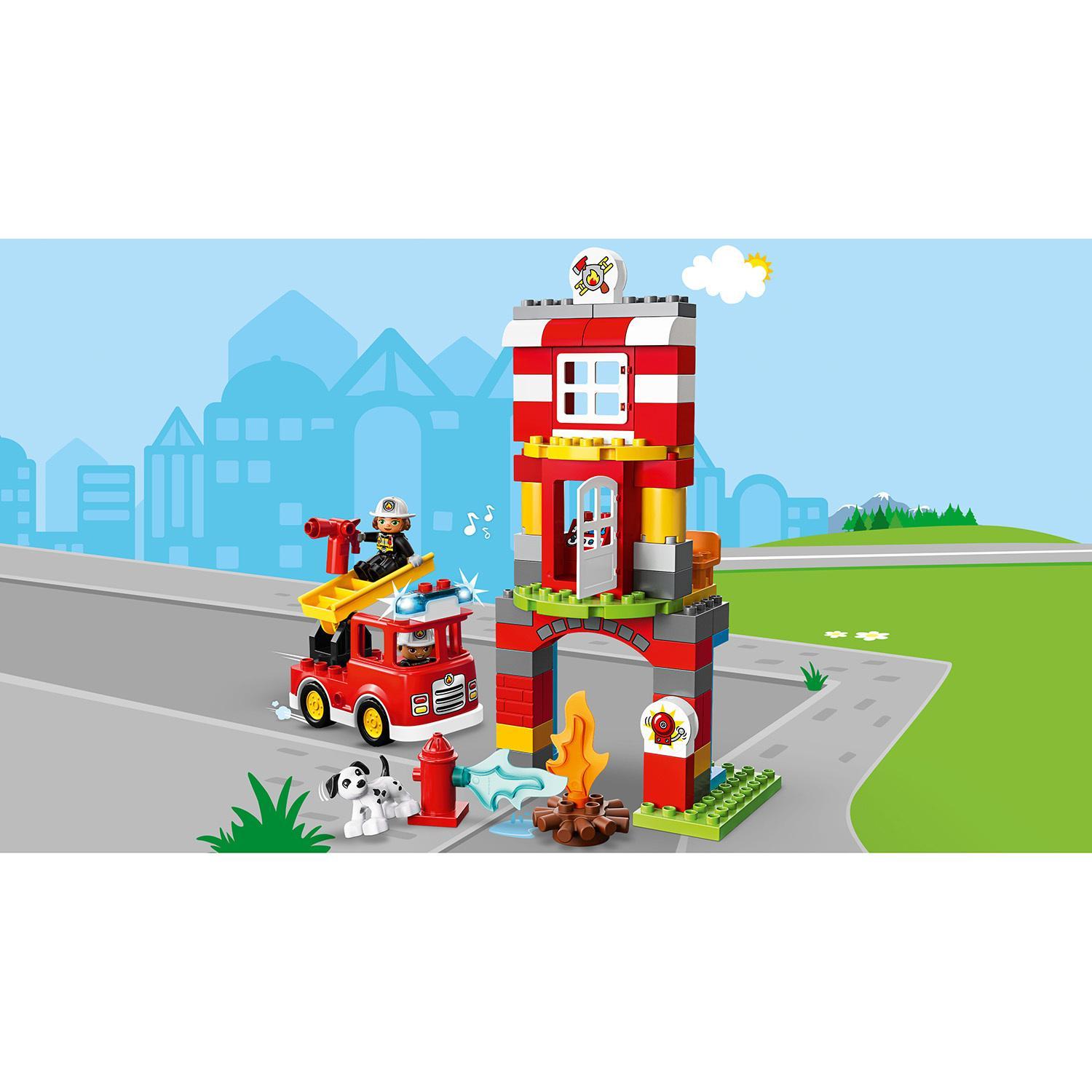 LEGO® DUPLO® 10903 Feuerwehrwache Конструктор LEGO Duplo Town Пожарное депо - 10903 | детские игрушки с