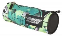 Пенал круглый Target Collection *GREEN GRAPHITE* - 17392