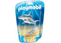 Конструктор Playmobil Аквариум: Молотоголовая акула с детенышем - 9065pm