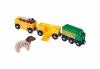 Фермерский поезд BRIO Вагоны с животными - 33404