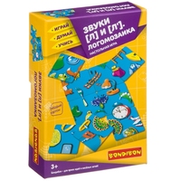 Настольная игра Bondibon Логомозаика.Звуки [Л] и [Л*] - ВВ3917