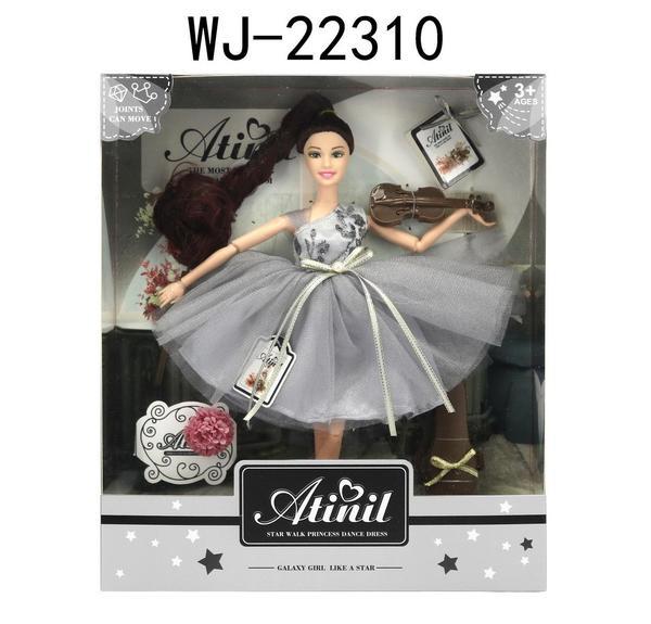Кукла ABtoys *Amelia. Роскошное серебро*, 30см - PT-01628