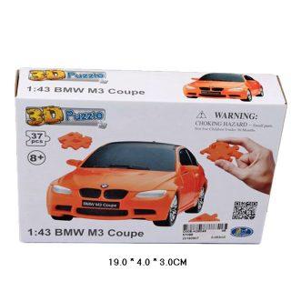 3D пазл  BMW M3 Coupe 3D Puzzle Non Assemble масштаб 1:43 - 57096