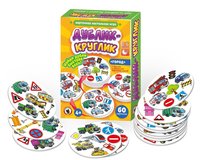 Настольная игра Русский стиль Дублик-круглик Город ,60 карточек - 02483