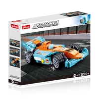Конструктор Sluban *Кольцевые гонки: Спортивный автомобиль* 221 элемент - M38-B0763