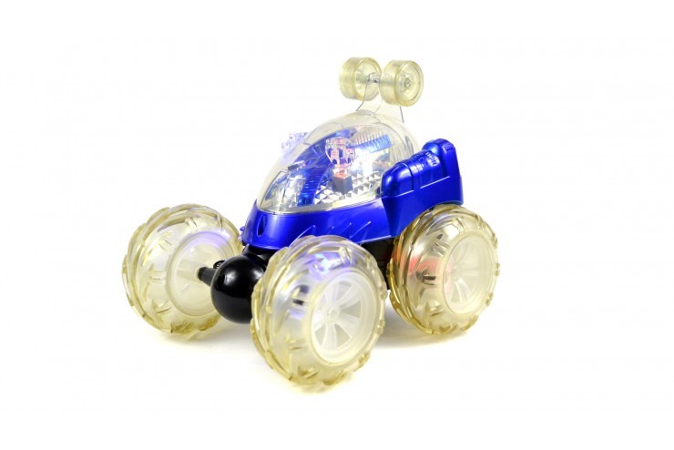 Радиоуправляемый автомобиль перевертыш YinRun Tornado Tumbler Car - 10051-BLUE