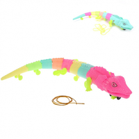 Игрушка-каталка Ящерица, свет, звук - 6633A