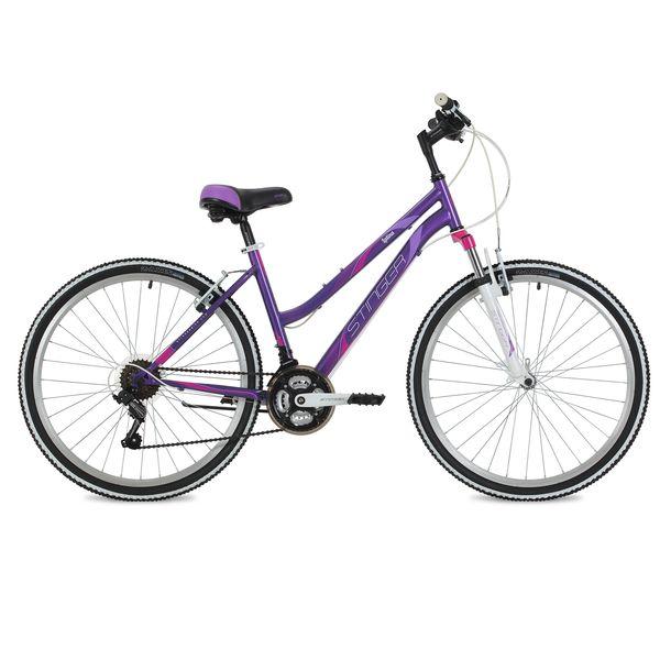 Велосипед Stinger 26* Latina; 15*; фиолетовый; TY21|TZ30|TS38 - 26SHV.LATINA.15VT8