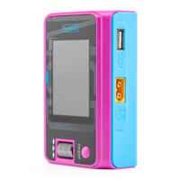 Зарядное устройство ToolkitRC M6D DC Limited Edition (двухканальное, Out: 2*250Вт) Розовое - TK13700