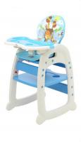 Стульчик для кормления Polini 460, цвет: синий - GL000648706