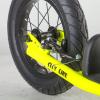 Самокат внедорожный NOVATRACK City Line, неоновый зеленый - 16STAMPN1CL.LM7