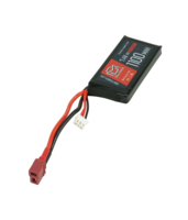 Аккумулятор для страйкбола BlueMAX LiPo - 7.4V 1100mAh 30C mini brick, BM-5052 - BM-22500