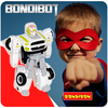 Трансформер 2в1 BONDIBOT Bondibon робот-автомобиль, полиция - ВВ5610