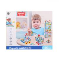 Конструктор магнитный, 40 деталей - HD349A