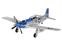 Радиоуправляемый самолет Top RC P-51D Pro синий 750мм PNP - top018D