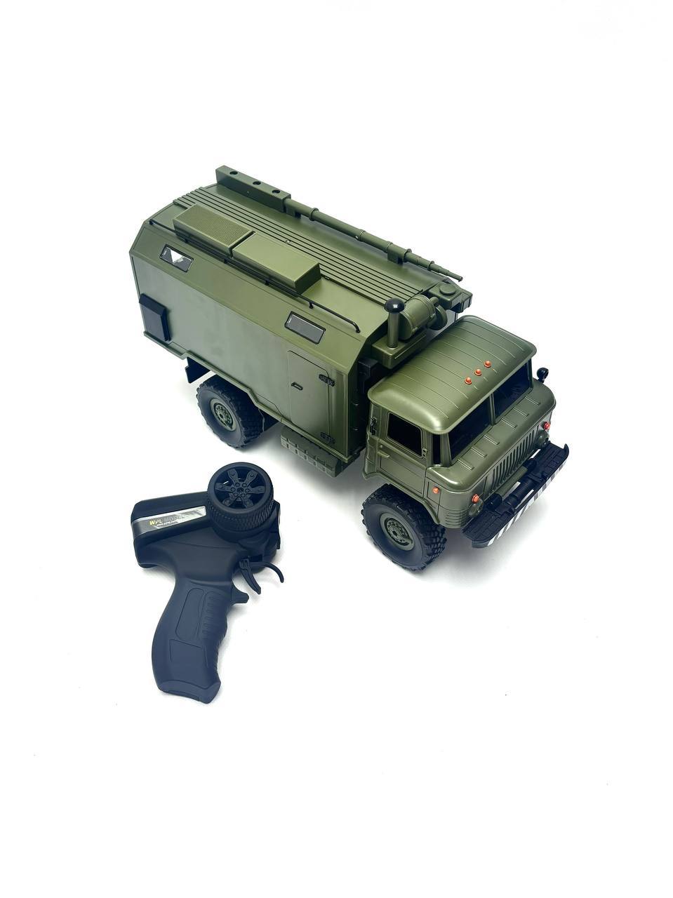 Радиоуправляемый грузовик WPL Газ 66 4WD RTR масштаб 1:16 2.4G - WPLB-24-6