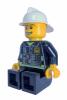 Будильник LEGO City Минифигура Пожарный - 9003844