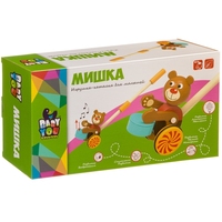 Каталка деревянная Bondibon МИШКА - ВВ4015