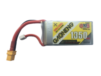 Аккумулятор LiPo 11.1V 1350mAh 3S разъем XT60 - LIPO-111-1350-XT60