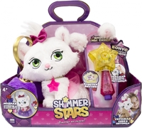 Мягкая игрушка SHIMMER STARS котенок Джелли Бин с сумочкой - S19351