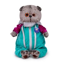 Мягкая игрушка Budi Basa Басик в комбинезоне Космос 25 см - Ks25-182